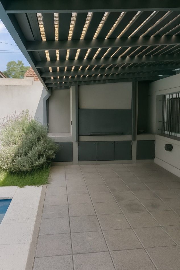 Casa 6 Ambientes C/Fondo y Pileta En Castelar Norte Apto Credito