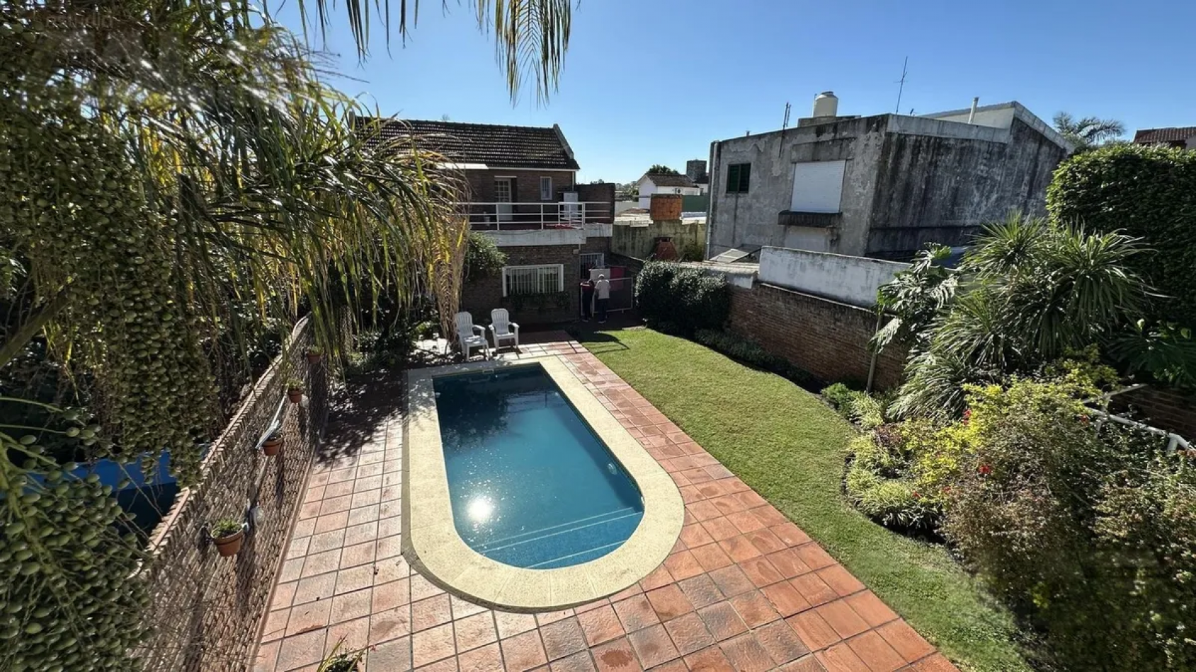 Chalet 5 Amb C/Parque Pileta En Castelar Sur Apto Credito