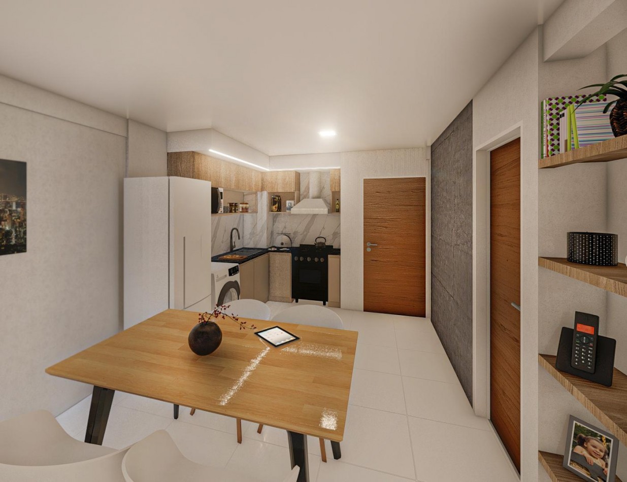 Emprendimiento Boj Uruguay Monoambiente en Moron Sur