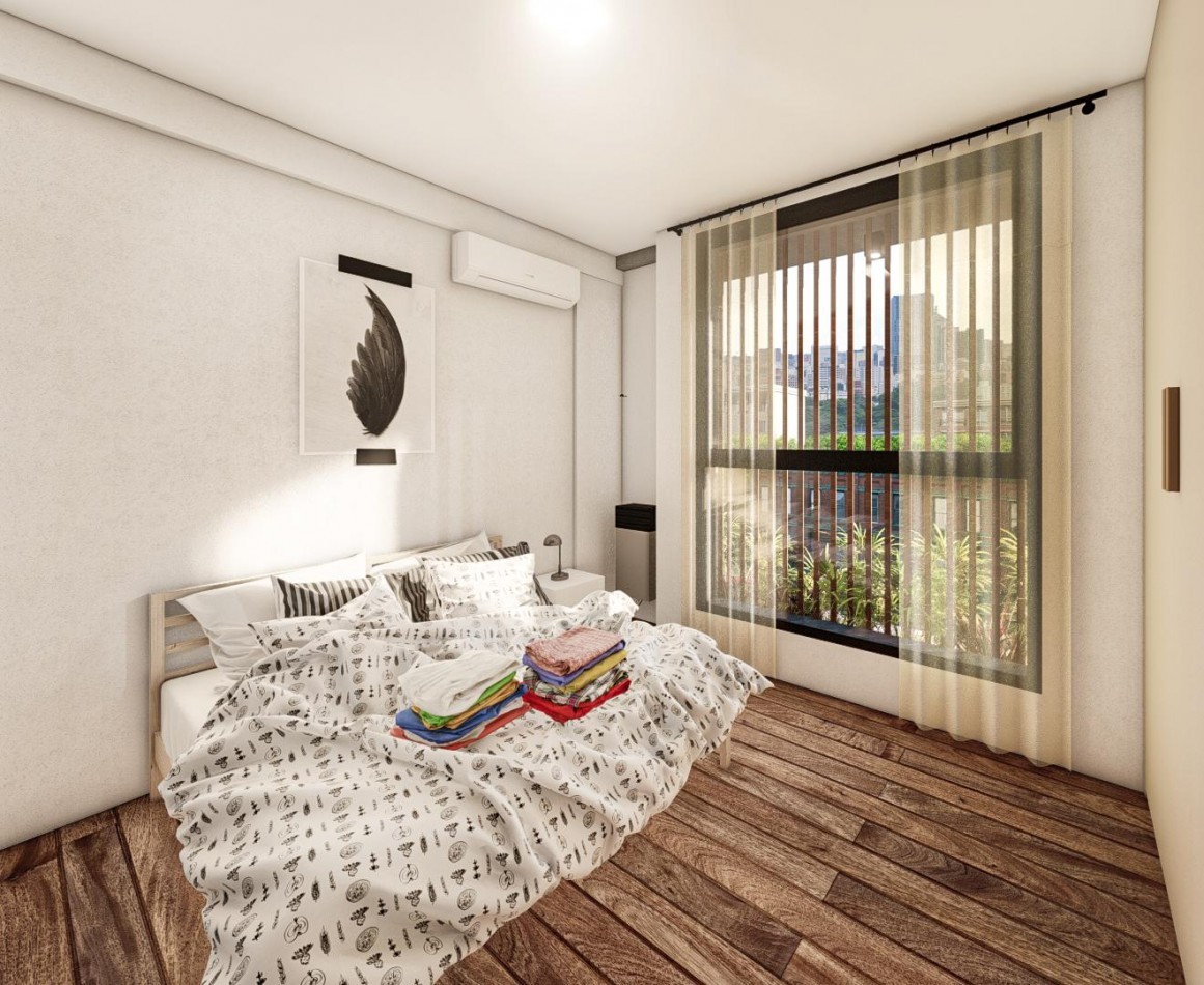 Emprendimiento Boj Uruguay Monoambiente en Moron Sur