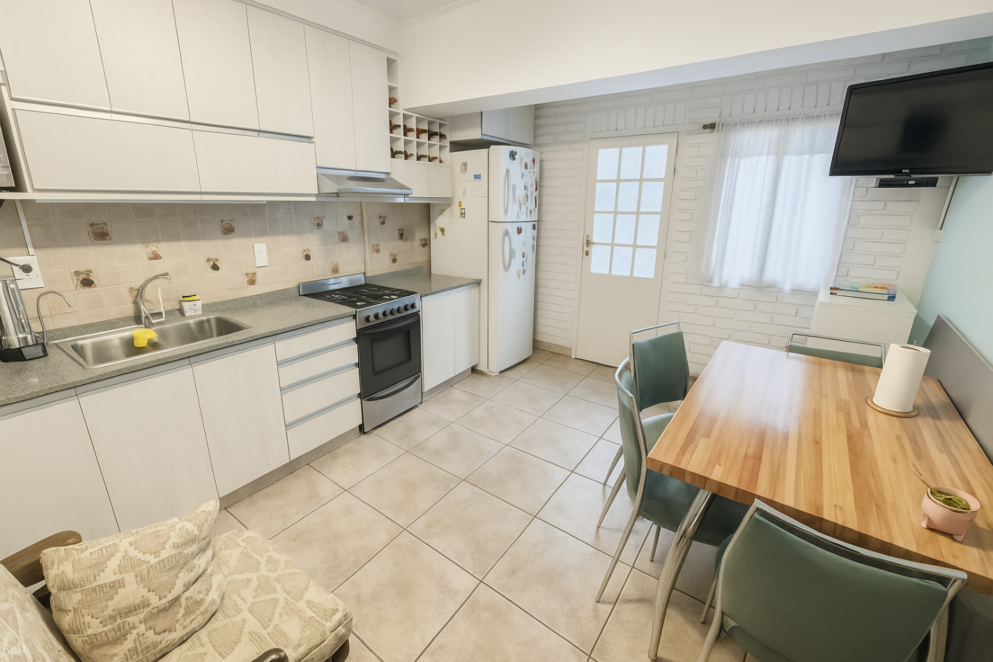 Duplex 3 Amb C/Patio En Castelar Norte Zona Residencial Apto Credito Hipotecario